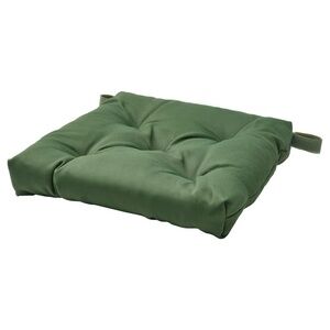 IKEA MALINDA Chair Pad, Green, 16¼"X15"x3" (505.773.15) New